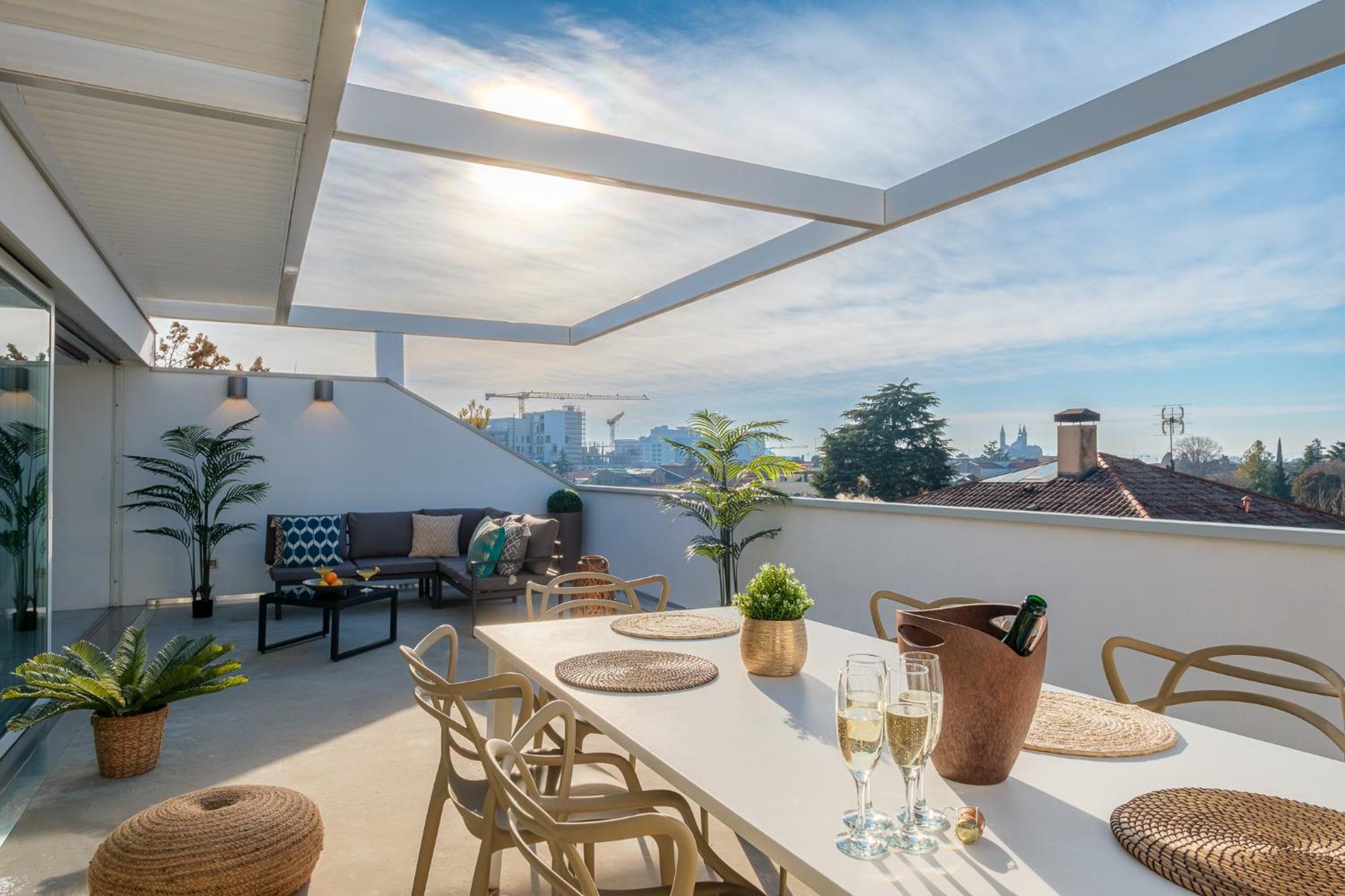 Padova Lux Attic Apartment Екстериор снимка